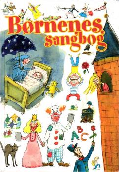 Sheet Music Songbook Children's book DANISH - Bornenes Sangbog - used